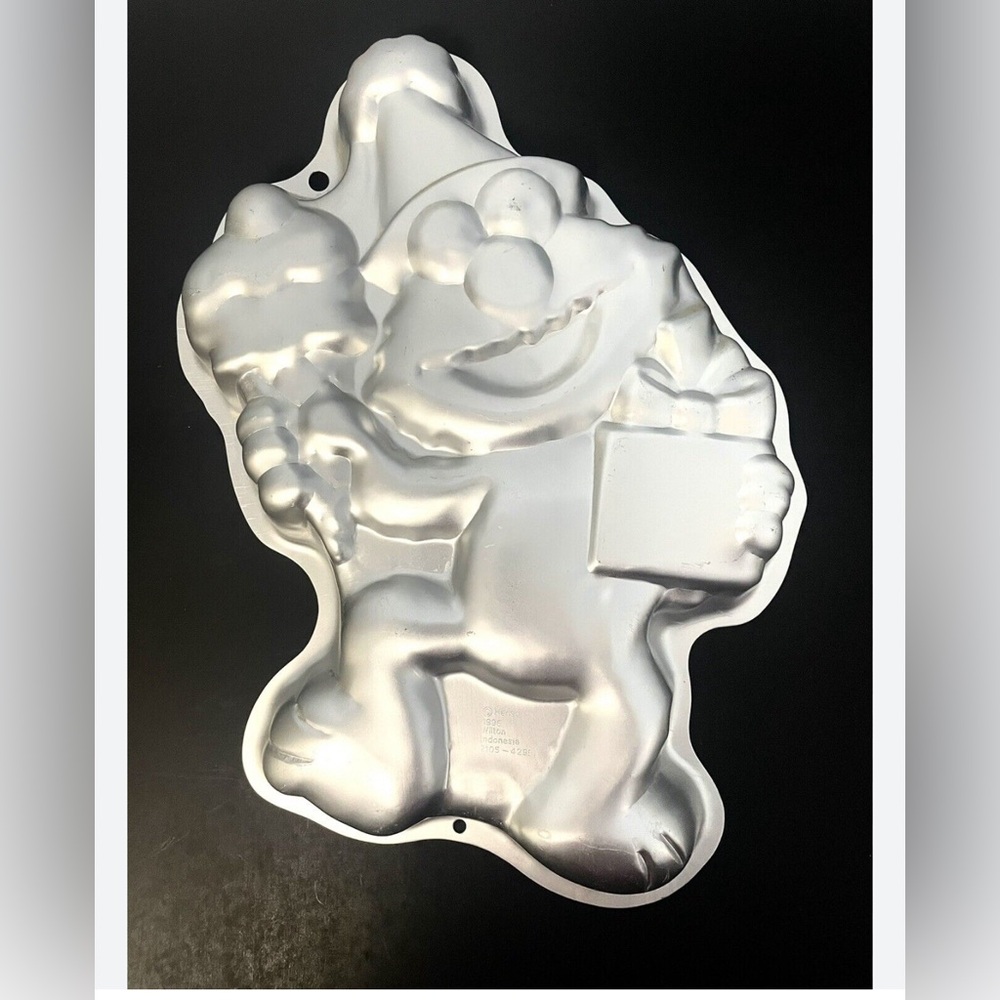 Vintage Wilton Elmo Cake Pan 1996 #2105-4298 Jim Henson Muppet EUC Sesame Street